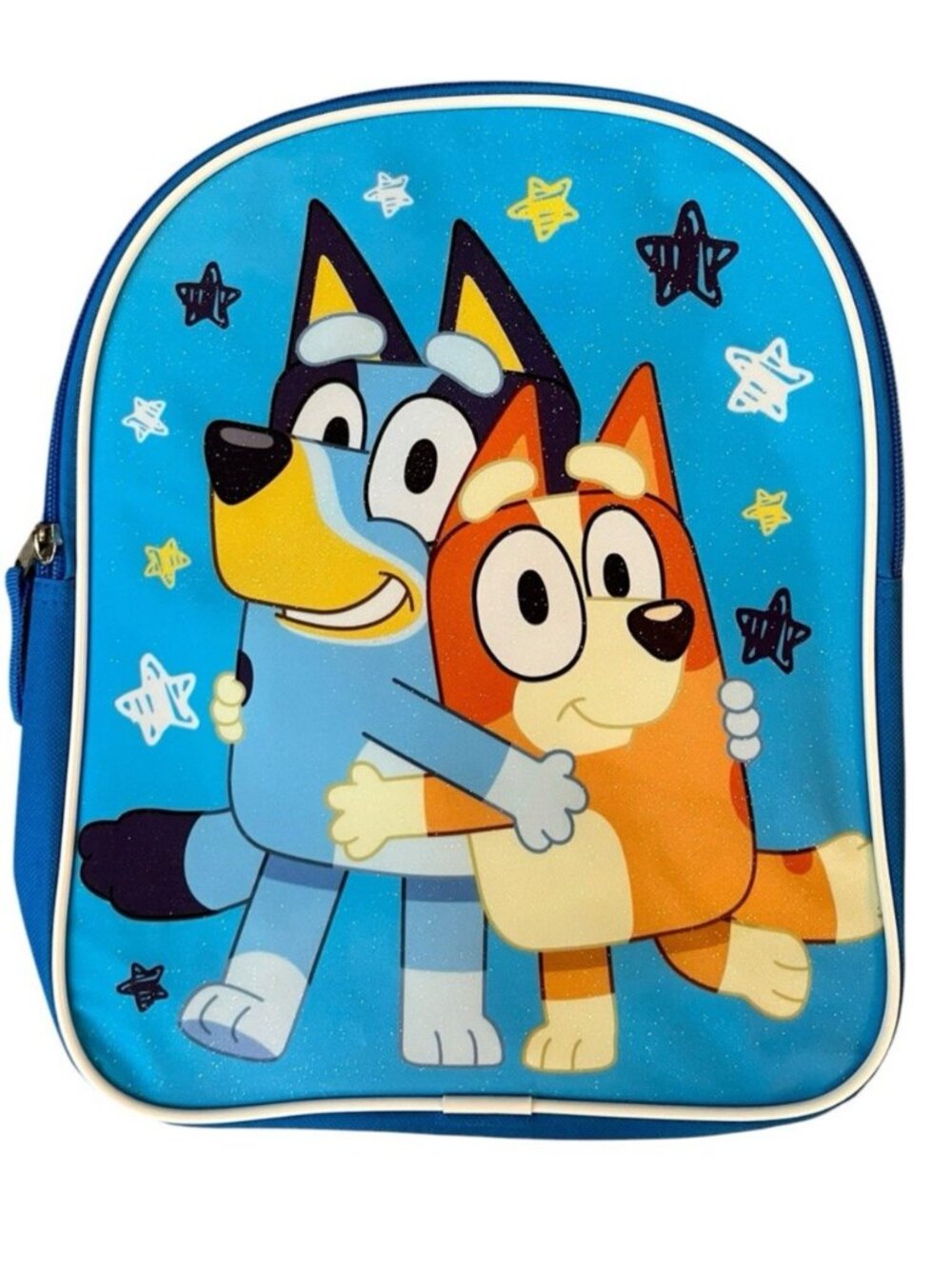 Toddler Bluey Unisex Kids Dogs Hugging Small Backpack 3+ Stars Fast Forward NWT